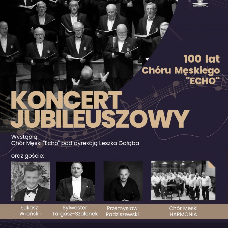 plakat Koncertu Jubileuszowego