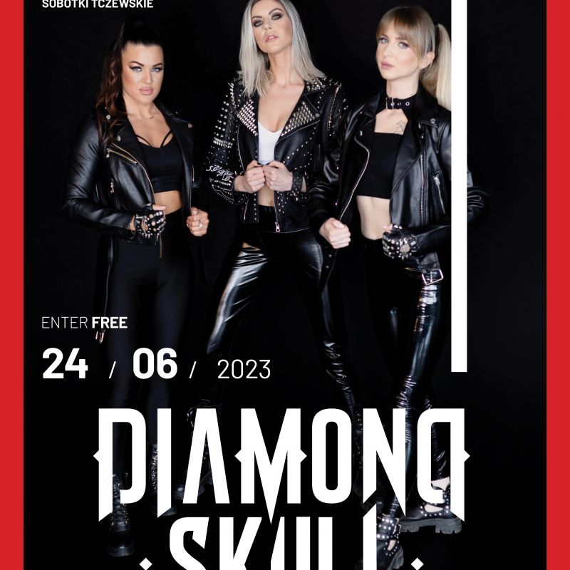 Diamond Skull live act show - plakat